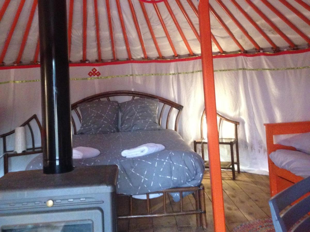 Yourte Mongole Saint-Léger-sur-Dheune Exteriör bild